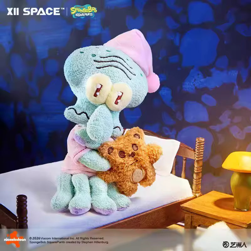 X11 Space SpongeBob SquarePants A Day in the Life of Squidward Blind Box Plush