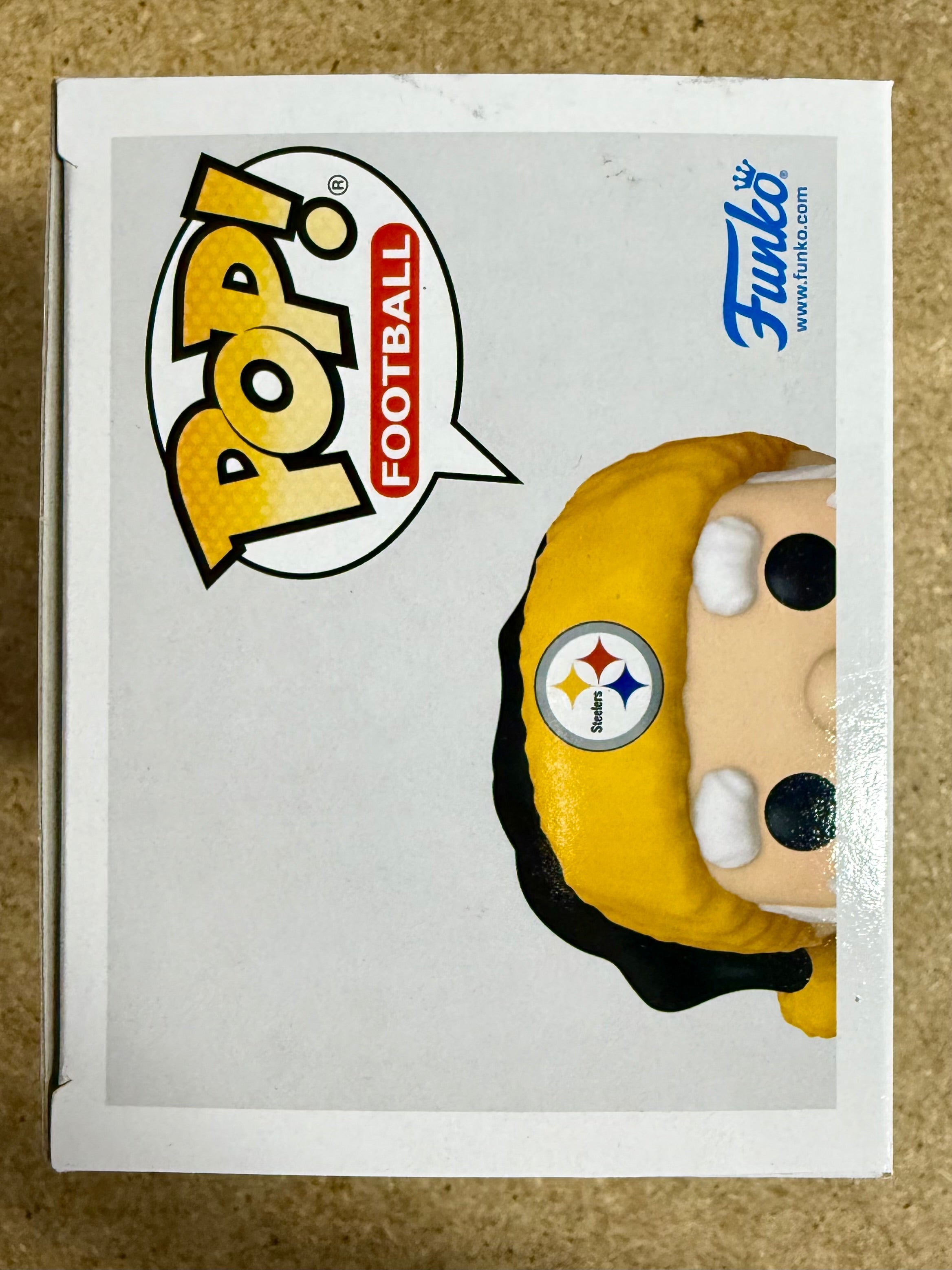Nick Herbig Signed NFL Pittsburgh Steelers Santa Funko Pop! #287 With JSA COA