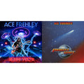 Ace Frehley - 10,000 Volts (Dragons Den LP Vinyl) & Frehley's Comet (Red & Blue Hand Poured Effect LP Vinyl)