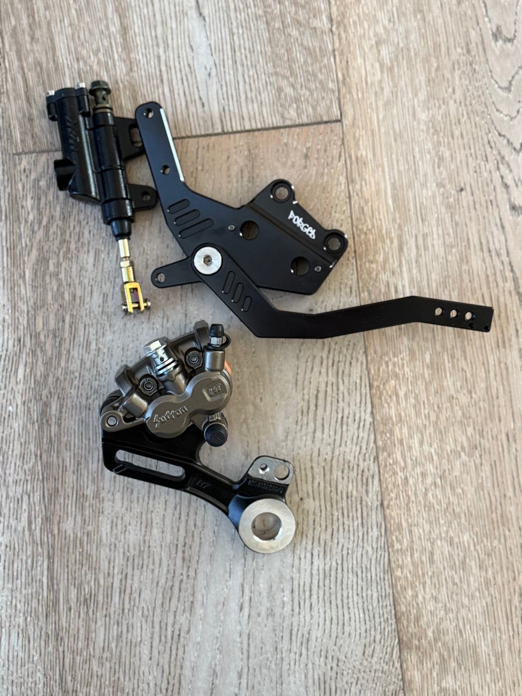 Talaria XXX Foot Brake Kit | Moto Style Rear Brake Conversion (Full Kit or Bracket Only) | Forged Racing