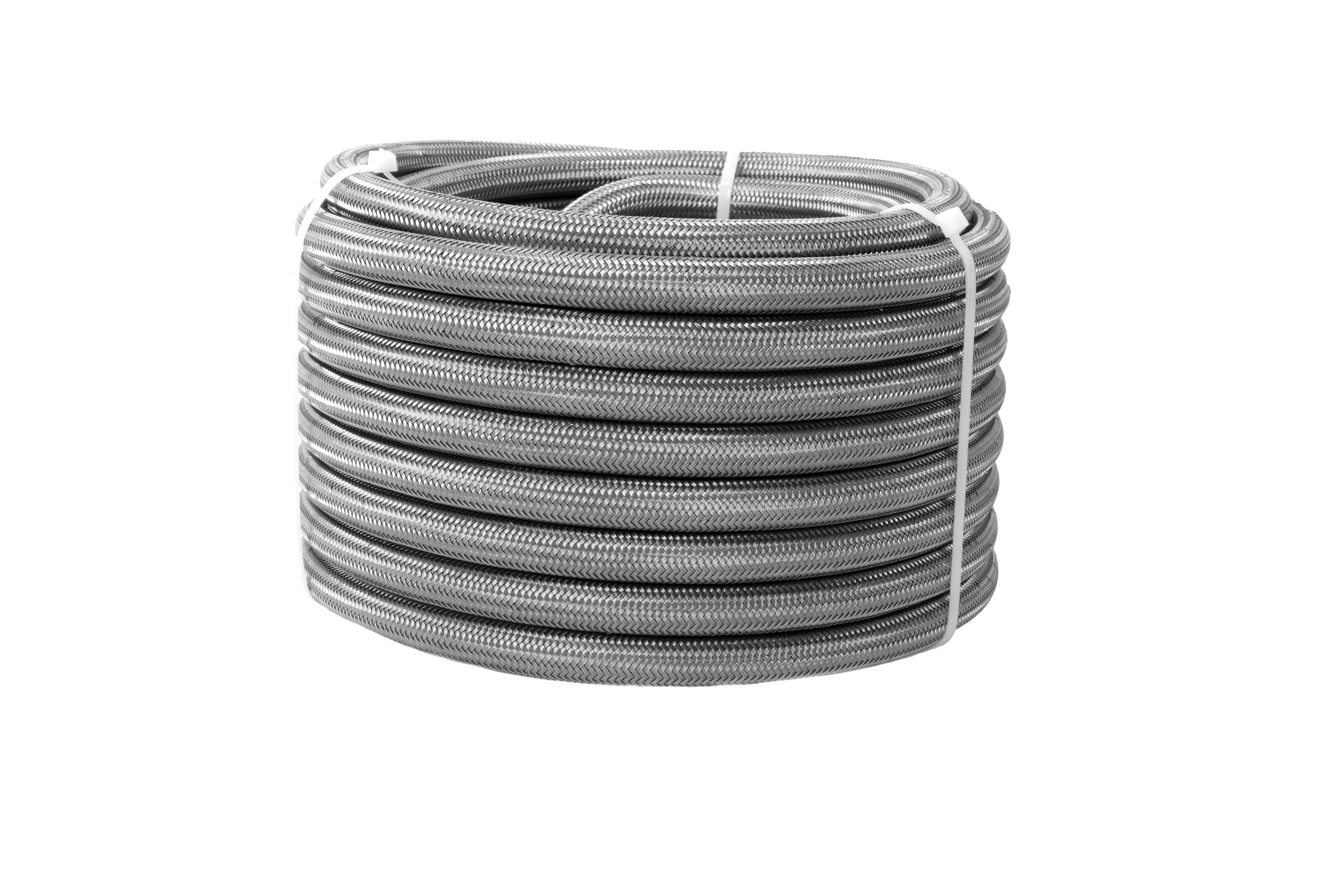 Aeromotive 12an PTFE S/S Braided Hose 16ft 15319