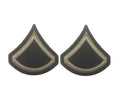 U.S. Army AGSU E-3 Private 1st Class Chevron Sew-on Rank (Female)