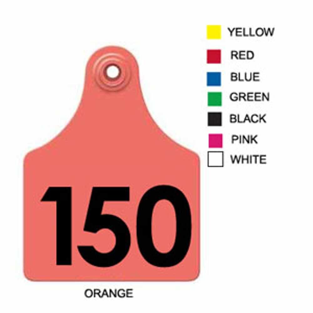 76-100 RED Allflex: Maxi Fem/Sm Male