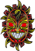 Powell Peralta Guerrero Mask Lapel Pin - Glow in the Dark Teeth