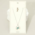 Crushed Pebble Crab Charm Anklet