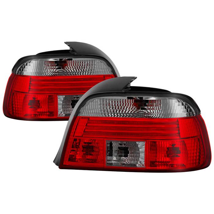 SPYDER Xtune Bmw E39 5-Series 97-00 Tail Light Red Smoke ALT-CI-BE3997-RSM 5020581