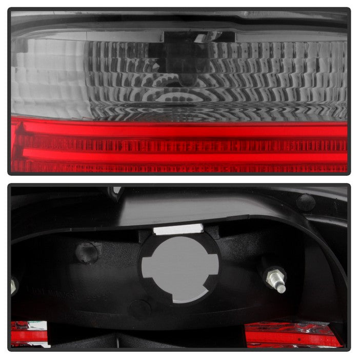 SPYDER Xtune Bmw E39 5-Series 97-00 Tail Light Red Smoke ALT-CI-BE3997-RSM 5020581