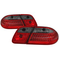 SPYDER Xtune Mercedes Benz W210 E-Class 96-02 LED Tail Lights Red Smoke ALT-CL-MBW210-LED-RSM 5020659