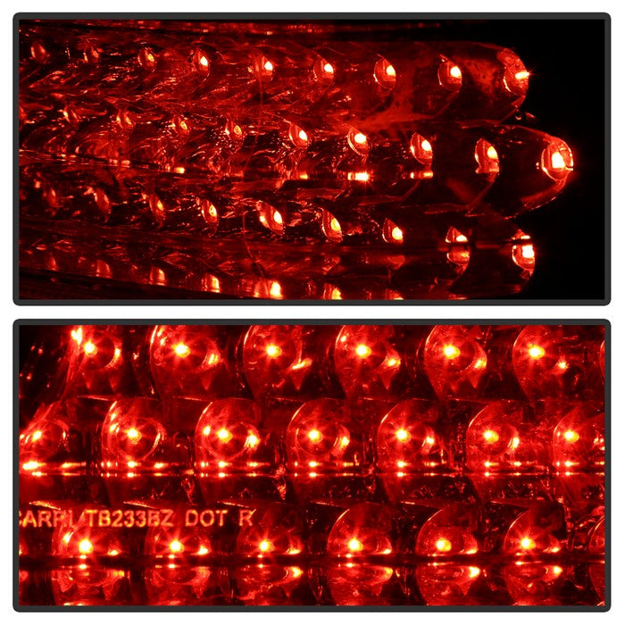 SPYDER Xtune Mercedes Benz W210 E-Class 96-02 LED Tail Lights Red Smoke ALT-CL-MBW210-LED-RSM 5020659