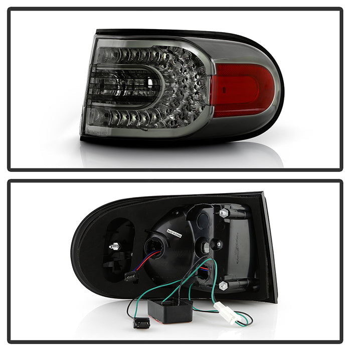 SPYDER Xtune Toyota Fj Cruiser 07-14 LED Tail Lights Smoke ALT-CL-TFJ07-LED-SM 5070586