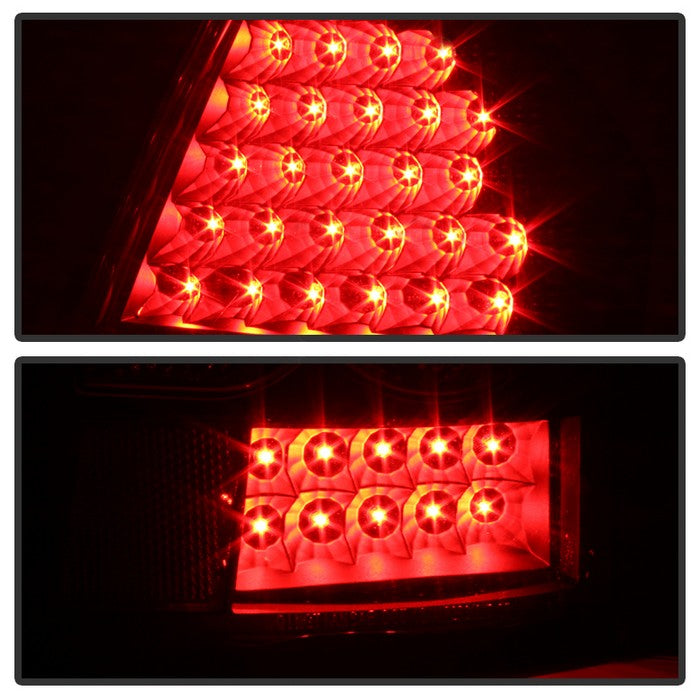 SPYDER Xtune Chrysler 300C 05-07 LED Tail Lights Black Smoke ALT-JH-C305-LED-BSM 9027529