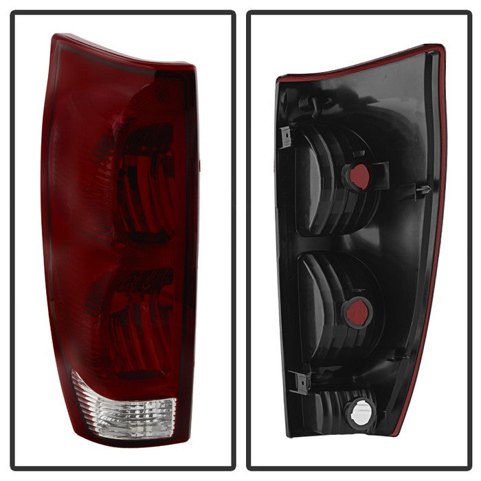 SPYDER Xtune Chevy Avalanche 02-06 OE Style Tail Lights Red Smoked ALT-JH-CAVA02-OE-RSM 9030512