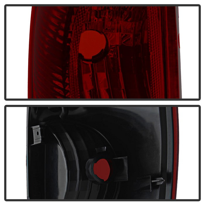 SPYDER Xtune Chevy Avalanche 02-06 OE Style Tail Lights Red Smoked ALT-JH-CAVA02-OE-RSM 9030512