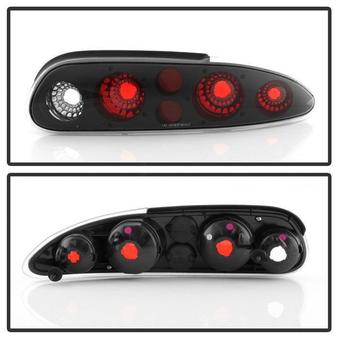 SPYDER xTune Chevy Camaro 93-02 Euro Style Tail Lights - Black ALT-JH-CCAM98-BK 9036491