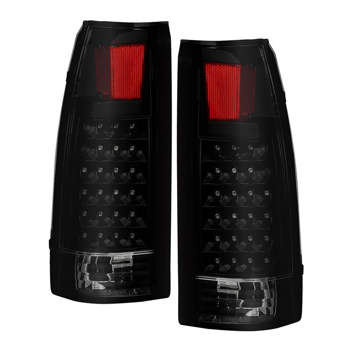 SPYDER Xtune Yukon Denali 99-00 LED Tail Lights Black Smoked ALT-JH-CCK88-LED-BKSM 9034459