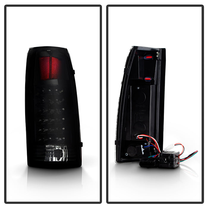SPYDER Xtune Yukon Denali 99-00 LED Tail Lights Black Smoked ALT-JH-CCK88-LED-BKSM 9034459