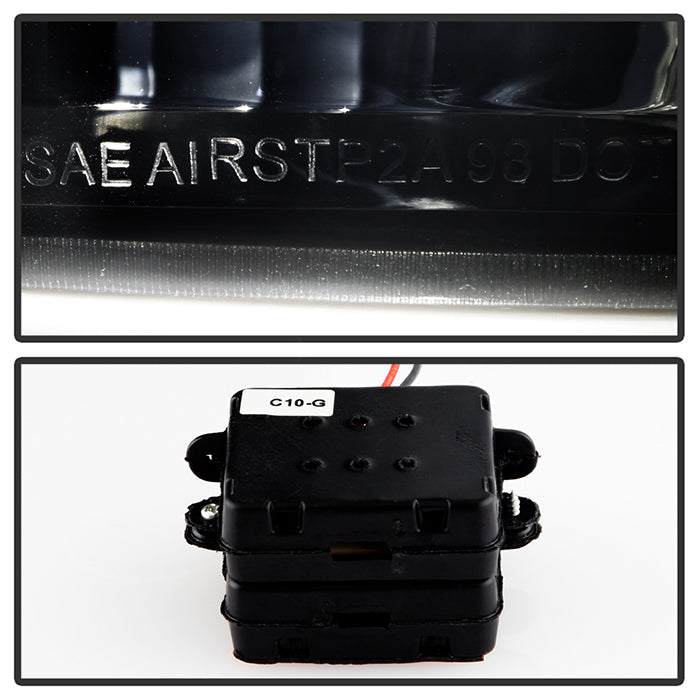 SPYDER Xtune Yukon Denali 99-00 LED Tail Lights Black Smoked ALT-JH-CCK88-LED-BKSM 9034459