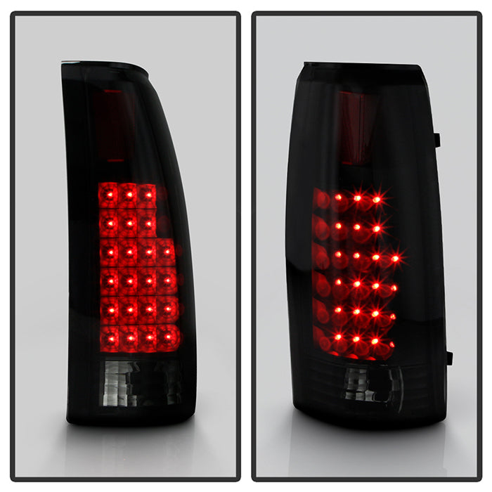 SPYDER Xtune Yukon Denali 99-00 LED Tail Lights Black Smoked ALT-JH-CCK88-LED-BKSM 9034459