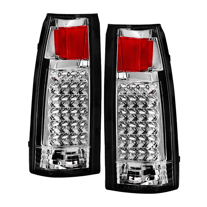 SPYDER Xtune Yukon Denali 99-00 LED Tail Lights Chrome ALT-JH-CCK88-LED-C 9022432