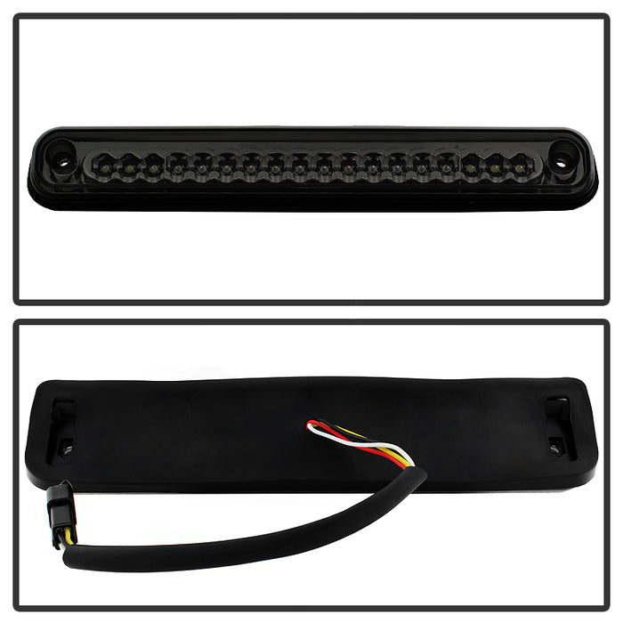 SPYDER Xtune Yukon Denali 99-00 LED Tail Lights w/ 3rd LED Brake Light Smoked ALT-JH-CCK88-LED-SET-SM 9032752