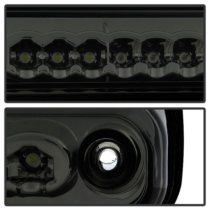 SPYDER Xtune Yukon Denali 99-00 LED Tail Lights w/ 3rd LED Brake Light Smoked ALT-JH-CCK88-LED-SET-SM 9032752
