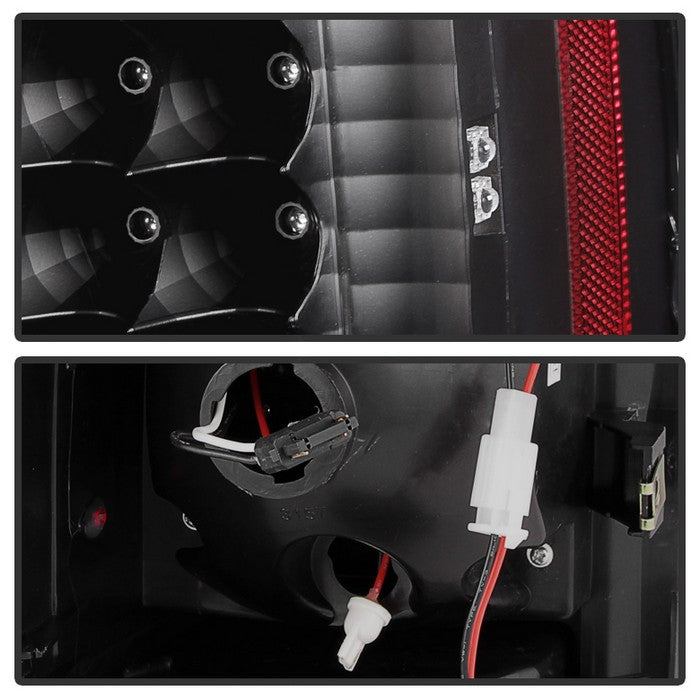 SPYDER Xtune Cadillac Escalade 02-06 ( Not Ext Models ) LED Tail Light Black ALT-JH-CE02-LED-BK 9028113