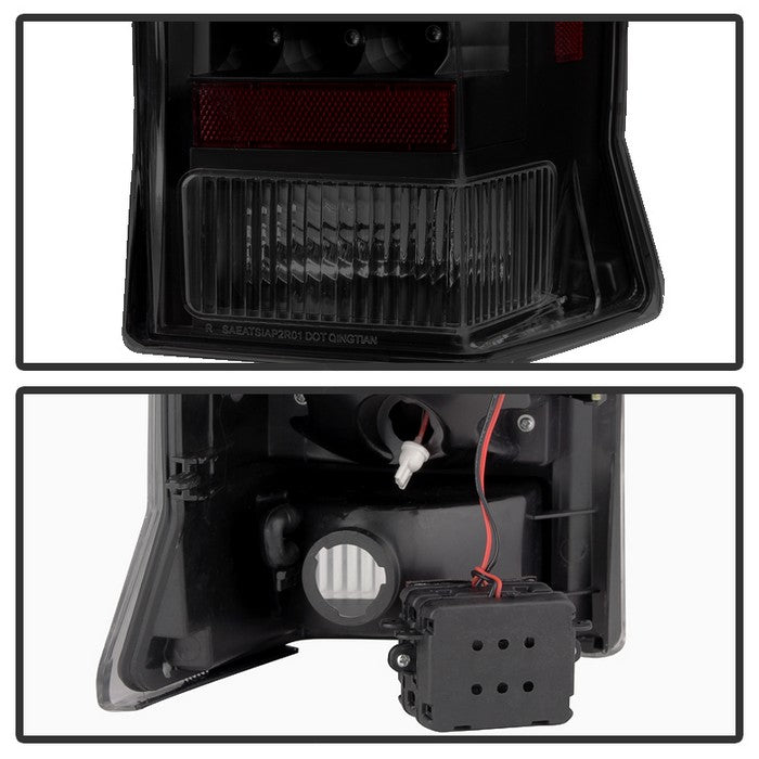 SPYDER Xtune Cadillac Escalade 02-06 LED Tail Light Black Smoked ALT-JH-CE02-LED-BSM 9028137