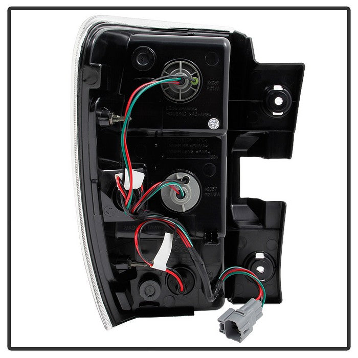 SPYDER Xtune Chevy Equinox 05-09 OEM Style Tail Lights -Black ALT-JH-CEQ05-OE-RSM 9031885