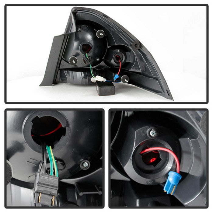 SPYDER Xtune Chevy Impala 06-13 LED Tail Lights Black Smoked ALT-JH-CIM06-LED-BSM 9031892