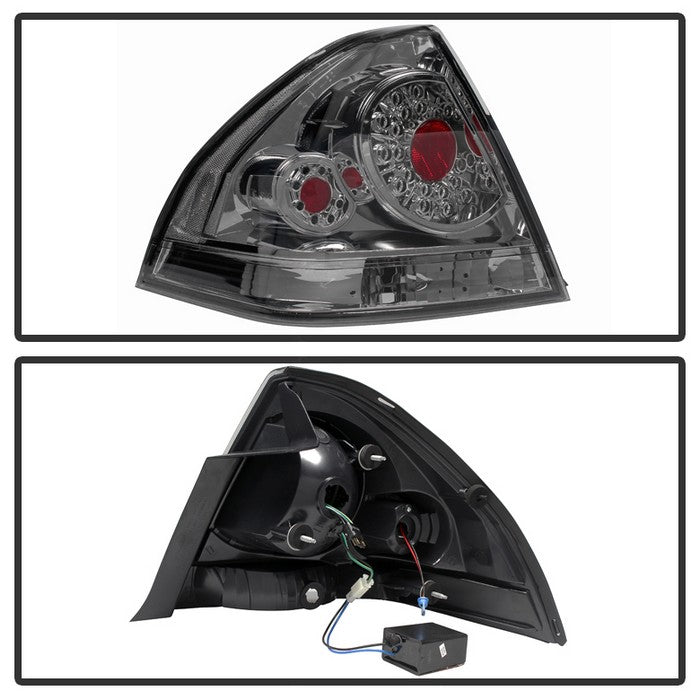 SPYDER Xtune Chevy Impala 06-13 LED Tail Lights Smoked ALT-JH-CIM06-LED-SM 9033735