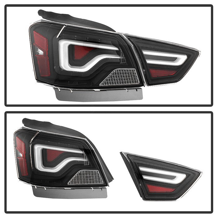 SPYDER xTune 14-18 Chevy Impala (Excl 14-16 Limited) LED Tail Lights - Black (ALT-JH-CIM14-LBLED-BK) 9042140