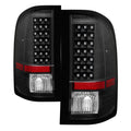 SPYDER Xtune Chevy Silverado 07-13 LED Tail Lights Black ALT-JH-CS07-LED-BK 5073716