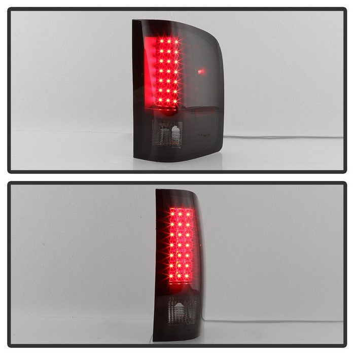 SPYDER Xtune Chevy Silverado 07-13 LED Tail Lights Black Smoke ALT-JH-CS07-LED-BKSM 5077493