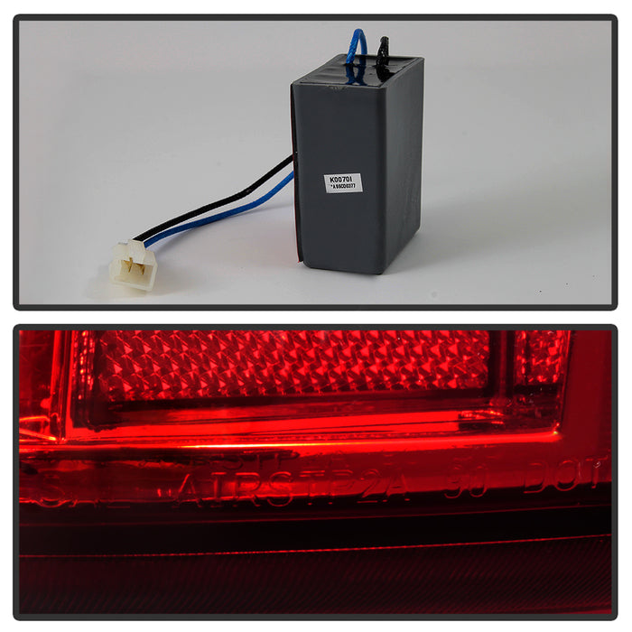 SPYDER xTune 03-06 Chevrolet Silverado 1500/2500HD LED Tail Lights - Red Clear (ALT-JH-CSIL03-CS-RC) 9037665