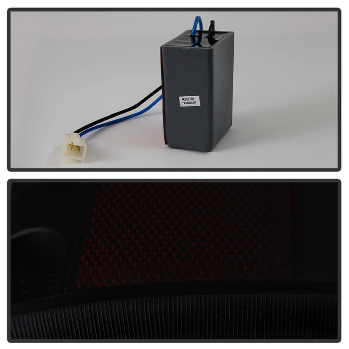 SPYDER xTune 99-02 Chevy Silverado 1500 (w/o Stepside) LED Tail Lights - Blk Smoke (ALT-JH-CSIL99-LED-BSM) 9037603