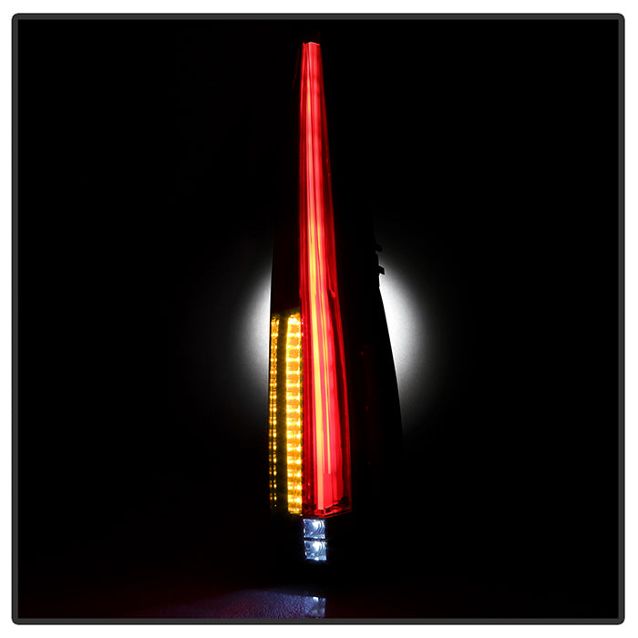 SPYDER xTune 07-14 Chevy Tahoe Suburban and 07-14 GMC Yukon Black LED Tail Lights ALT-ON-CSUB07-2IN1LED-BK 9039751