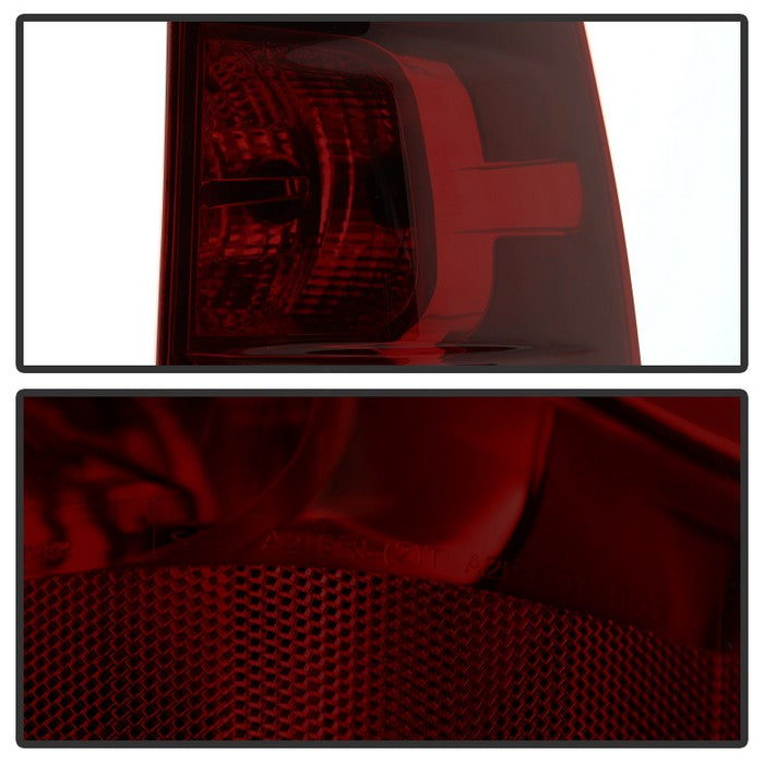 SPYDER Xtune Chevy Suburban 07-13 OEM Style Tail Lights Red Smoked ALT-JH-CSUB07-OE-RSM 9030222