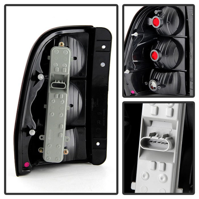 SPYDER Xtune Chevy Trailblazer 02-09 w/ Circuit Board Model Tail Lights OEM ALT-JH-CTB02-OE-RC 9028878