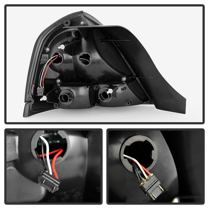 SPYDER Xtune Crown Victoria 98-11 LED Tail Lights Smoke ALT-JH-CVIC98-LED-SM 9027628