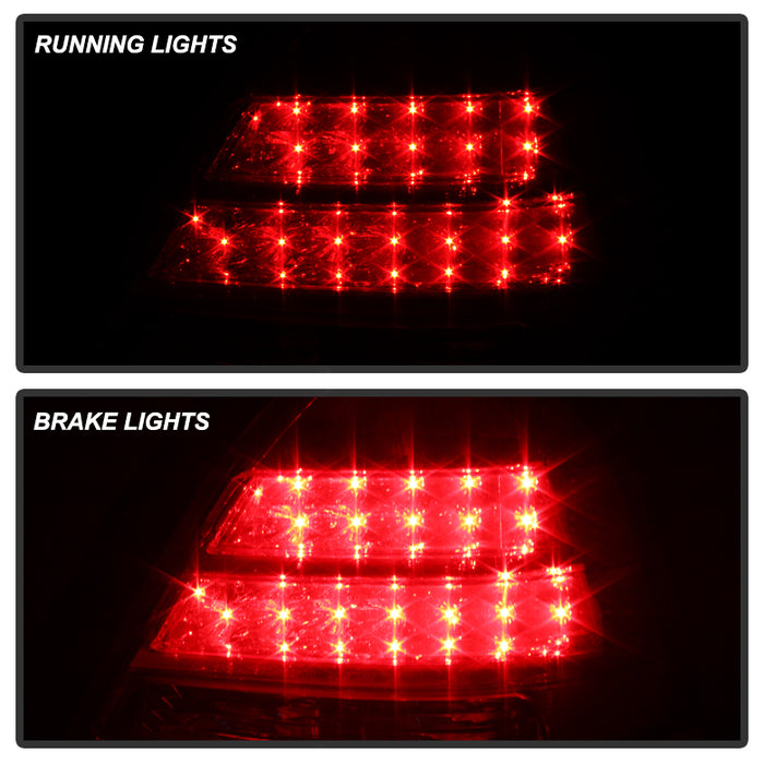 SPYDER Xtune Crown Victoria 98-11 LED Tail Lights Smoke ALT-JH-CVIC98-LED-SM 9027628