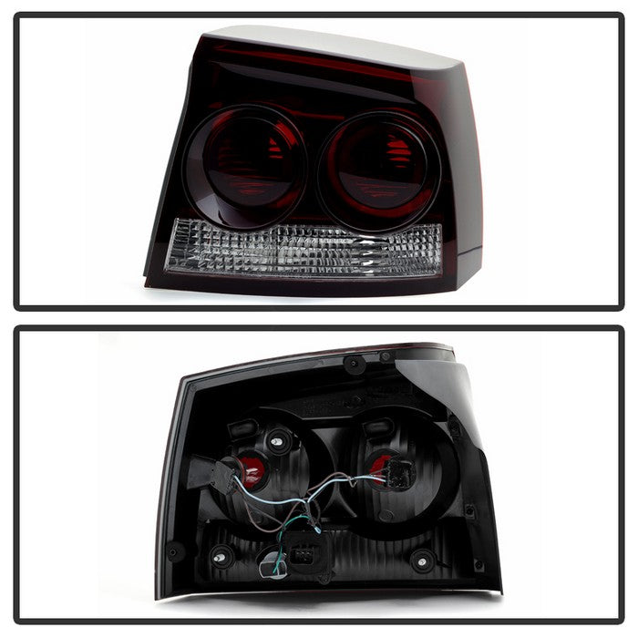 SPYDER Xtune Dodge Charger 2009-2010 OEM Style Tail Lights Red Smoked ALT-JH-DC09-OE-RSM 9033544