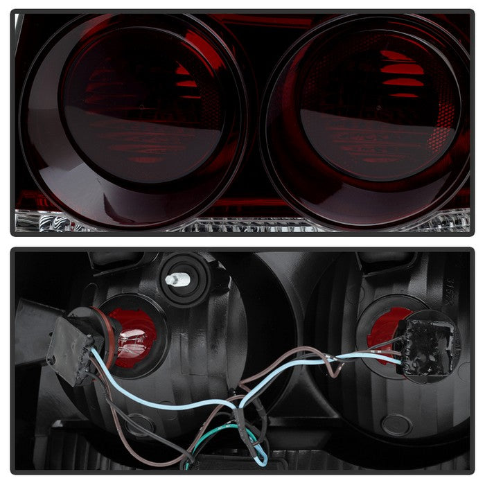 SPYDER Xtune Dodge Charger 2009-2010 OEM Style Tail Lights Red Smoked ALT-JH-DC09-OE-RSM 9033544