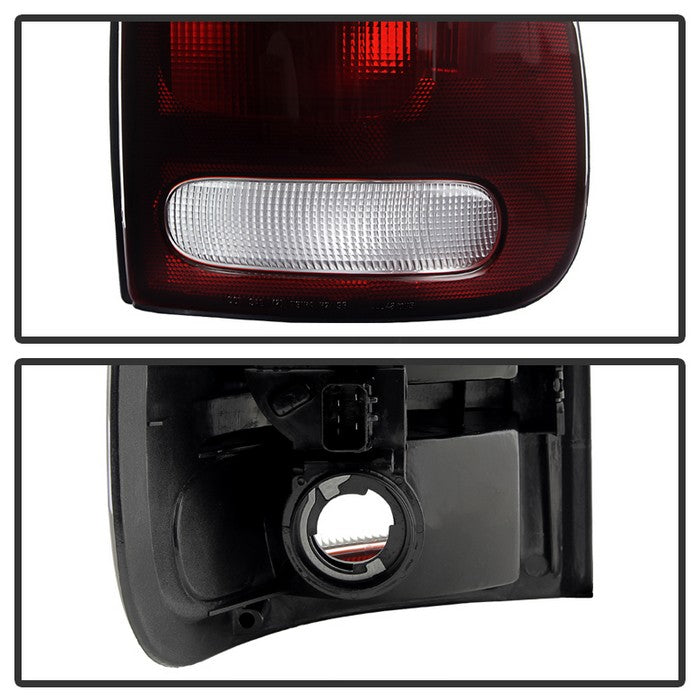 SPYDER Xtune Plymouth Grand Voyager 96-00 OEM Style Tail Lights Dark Red ALT-JH-DCA96-OE-RSM 9030949