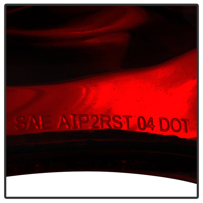 SPYDER Xtune Dodge Durango 2004-2009 OEM Style Tail Lights -Red Smoked ALT-JH-DDU04-OE-RSM 9031960