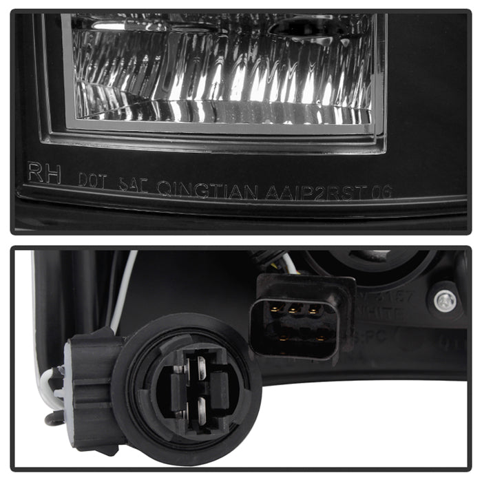 SPYDER Xtune Dodge Ram 02-06 1500 LED Tail Light w/ LED 3rd Brake Lamps- Black ALT-JH-DR02-LED-SET-BK 9032769