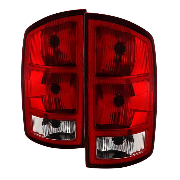 SPYDER Xtune Dodge Ram 1500 02-06 / Ram 2500 3500 03-06 Tail Lights OEM ALT-JH-DR02-OE-RC 9033568