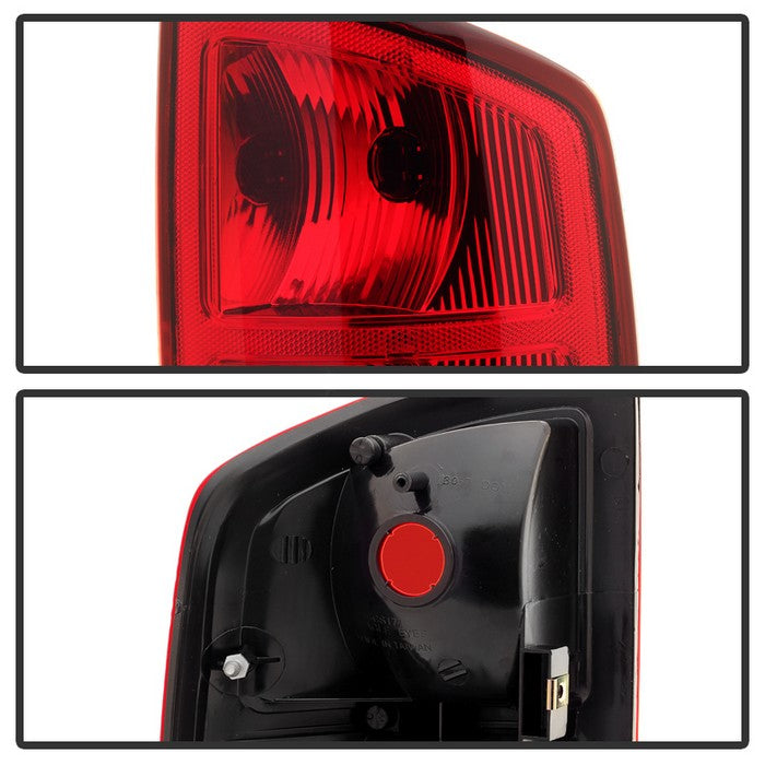 SPYDER Xtune Dodge Ram 1500 02-06 / Ram 2500 3500 03-06 Tail Lights OEM ALT-JH-DR02-OE-RC 9033568