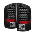 SPYDER Xtune Dodge Ram 07-08 1500 / Ram 07-09 2500/3500 LED Tail Lights Black ALT-JH-DR07-LED-BK 5073013