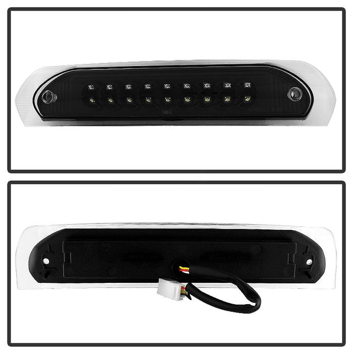 SPYDER Xtune Dodge Ram 07-08 1500 LED Tail Lights w/ LED 3rd Brake Lamps- Black ALT-JH-DR07-LED-SET-BK 9032790