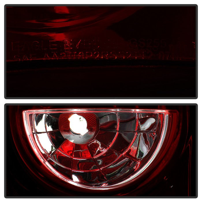 SPYDER Xtune Dodge Ram 1500 07-08 OEM Style Tail Lights -Red Smoked ALT-JH-DR07-OE-RSM 9034039